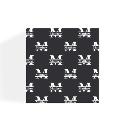 Personalised 1 Photo & 3 Names & 3 Letters Gift Set Custom Wallet & Keychain & Pen Gift Box Set Father’s Day Gift for Him-Jessemade AU