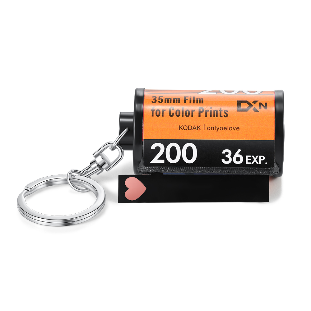 Personalised Film Camera Roll Keychain Custom 10 photos Keychain Gifts For Her-Jessemade AU