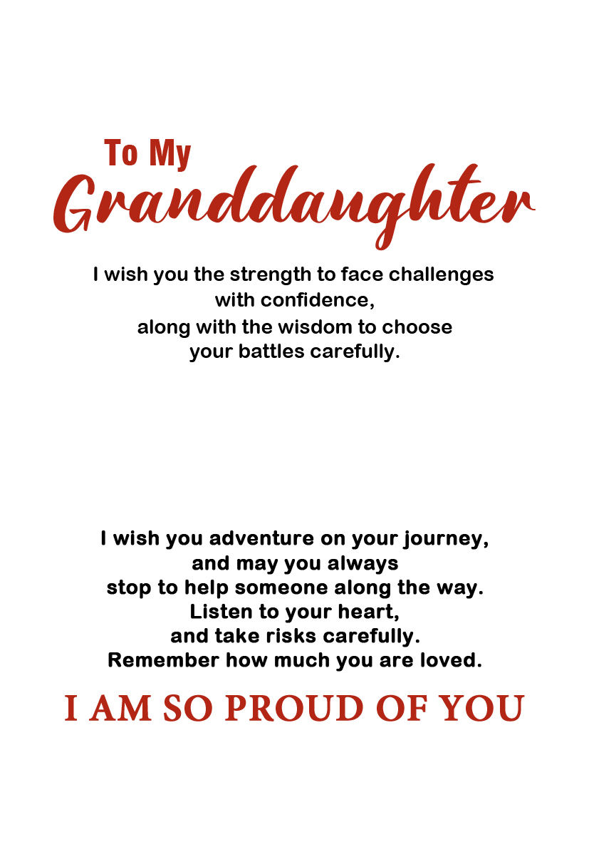 To My Granddaughter Bracelet with Message Card Peach Blossom Knot Braided Bracelet Back To School Gift for Girls Kids-Jessemade AU