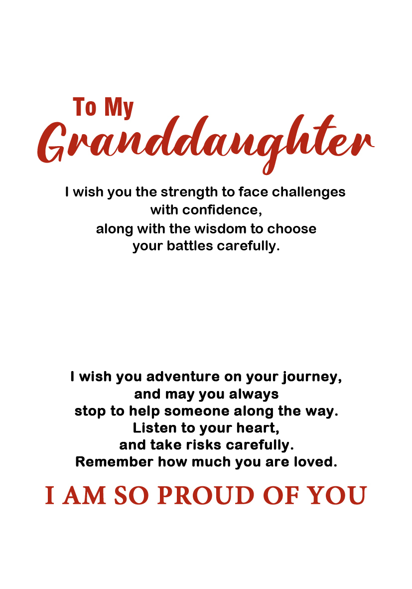 To My Granddaughter Bracelet with Message Card Peach Blossom Knot Braided Bracelet Back To School Gift for Girls Kids-Jessemade AU