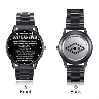 Personalised Photo Watch Customised Mechanical Watch Gifts for Him-Jessemade AU