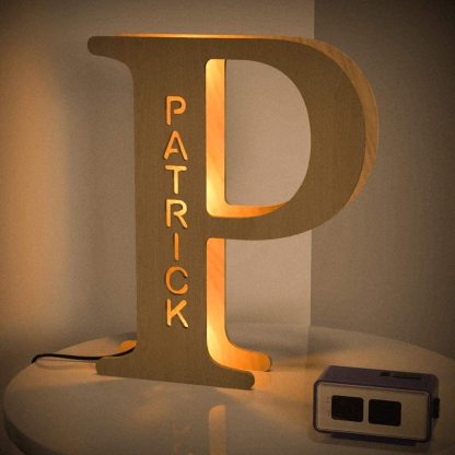 Personalised Name Letter Light J~R 19/29CM-Jessemade AU