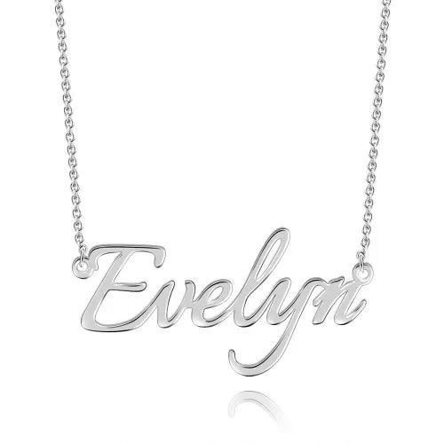 Personalised Necklace Custom 1 Name Necklace Gift For Women-Jessemade AU