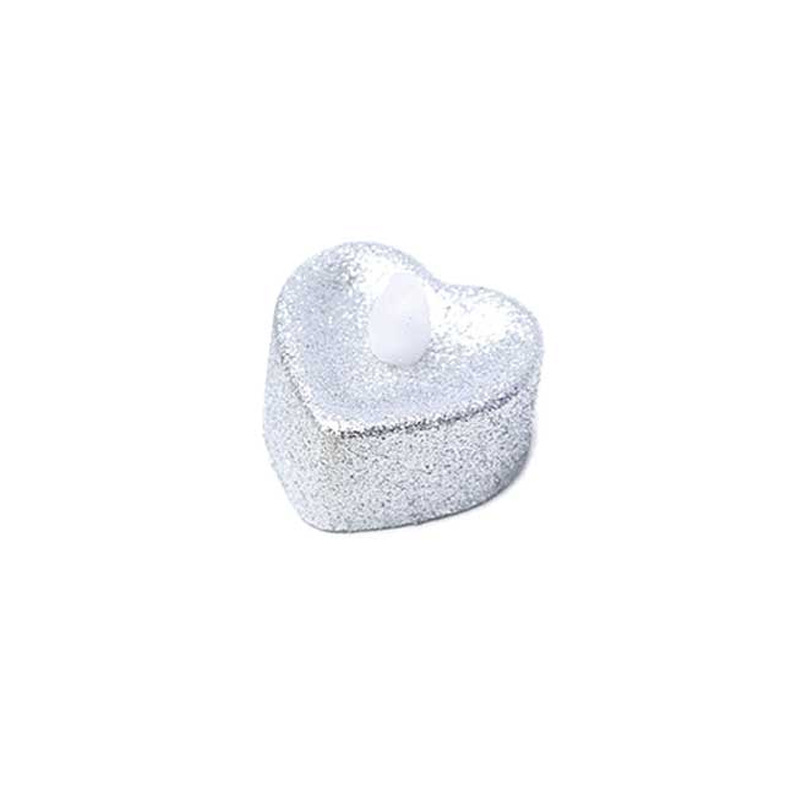 Electronic Candle Heart-Shaped Night Light LED Romantic Decorations-Jessemade AU
