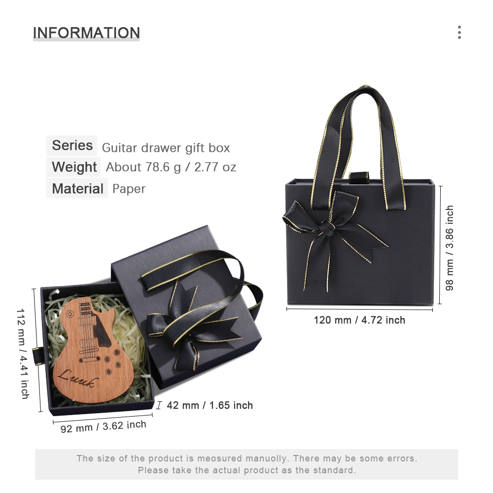 Jessemade Exquisite Gift Box-Ring Box-Guitar Drawer Gift Box-Jessemade AU