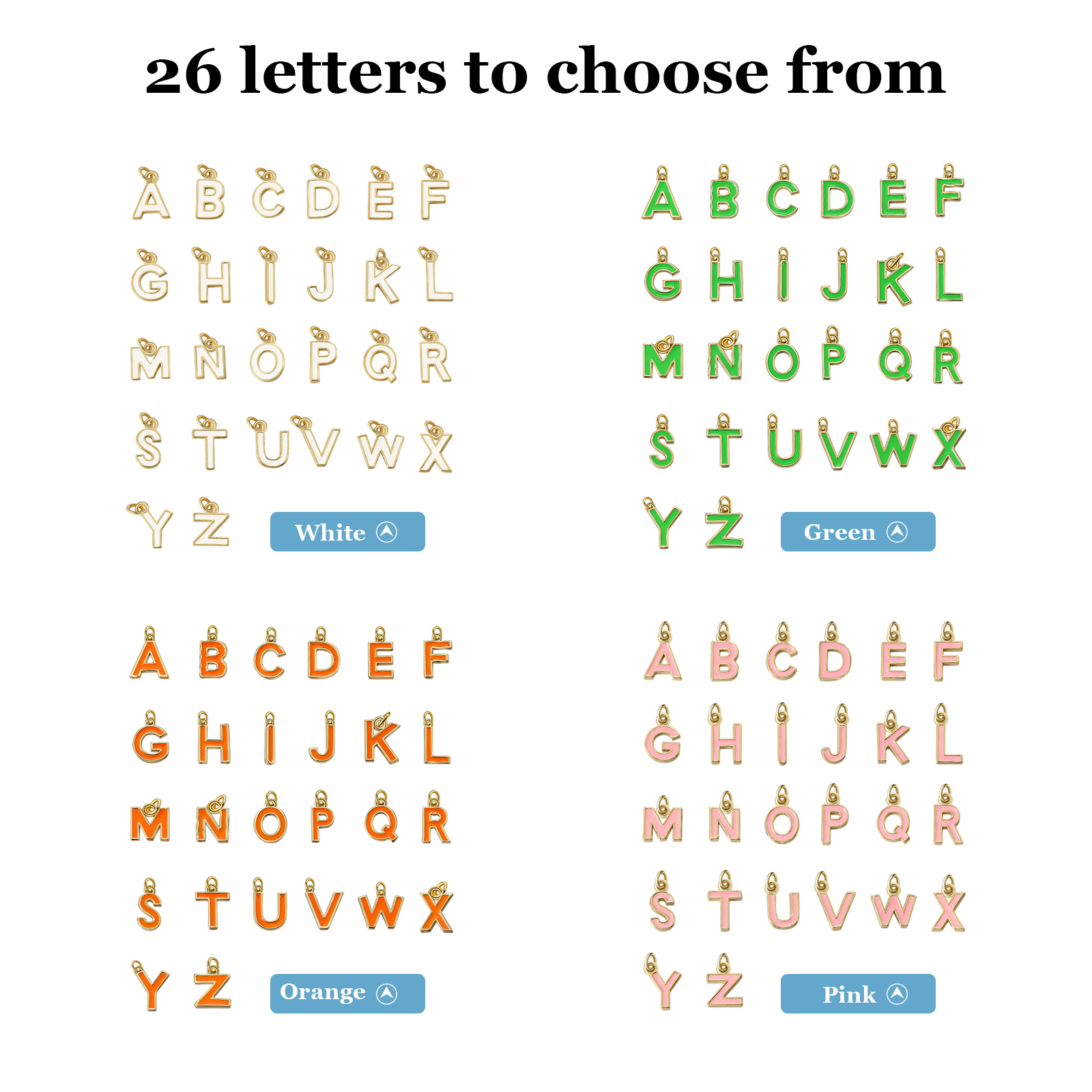 Personalised Star Necklace Custom Birthstone and Letter Kid's Necklace-Jessemade AU