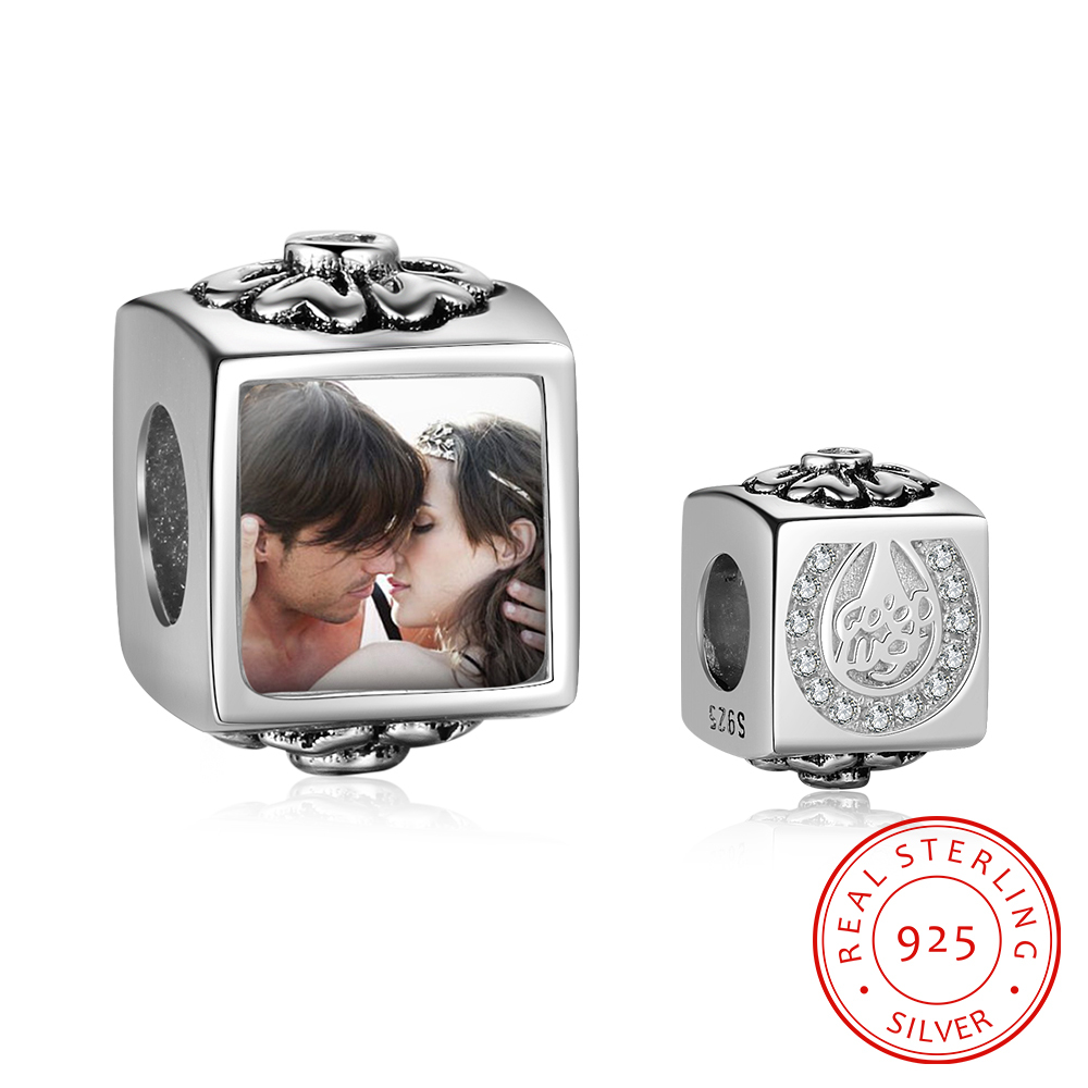 Personalised Photo Beads, Custom Bracelet Necklace Accessories Gifts For Him-Jessemade AU