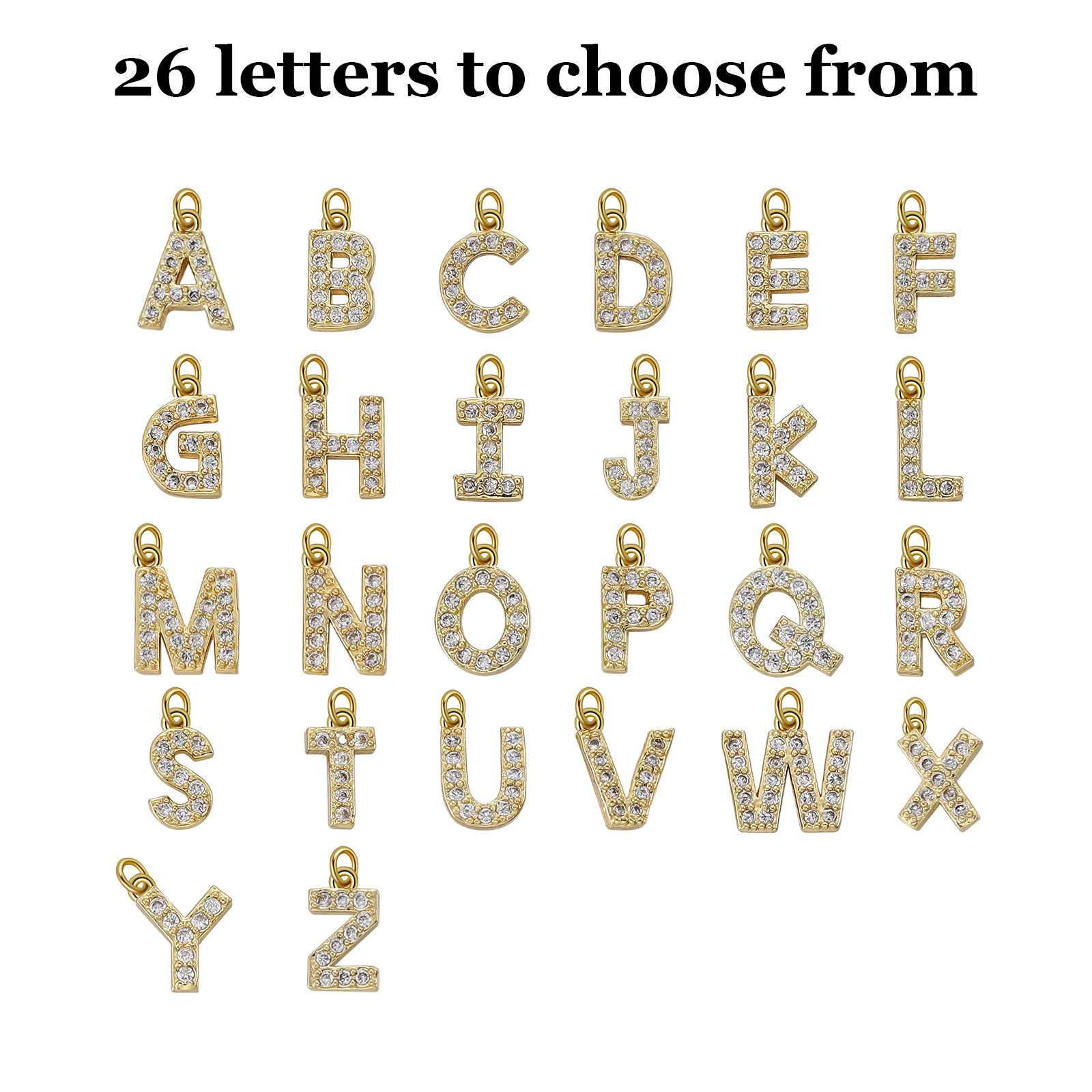 Back To School Personalised Necklace Custom Birthstone and Initial Star Pendant Necklace-Jessemade AU