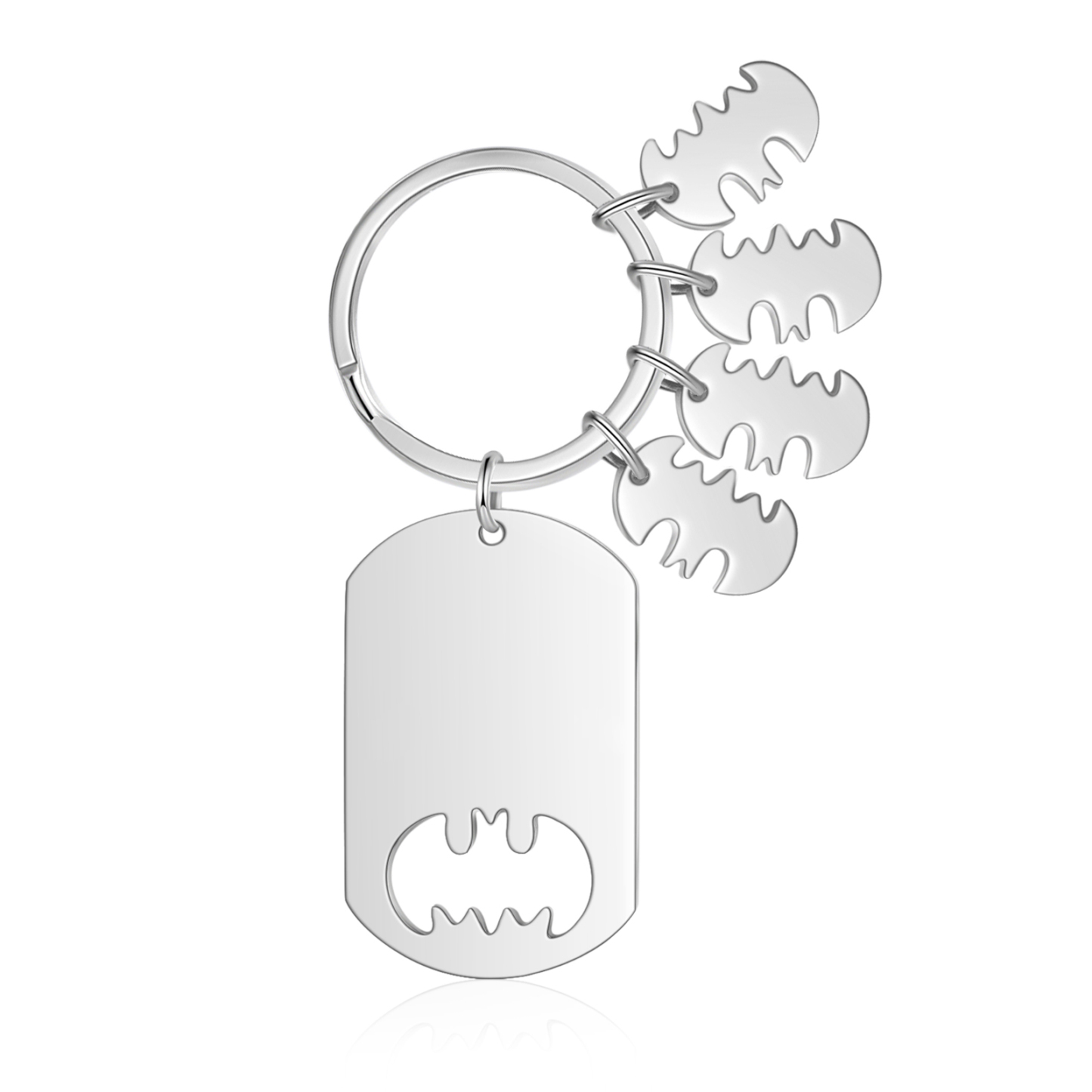 You Are A Superhero Keychain Personalised 4 Names Bat Keychain Engraved Gift for Dad/Grandpa/Grandad/Mom/Mum-Jessemade AU
