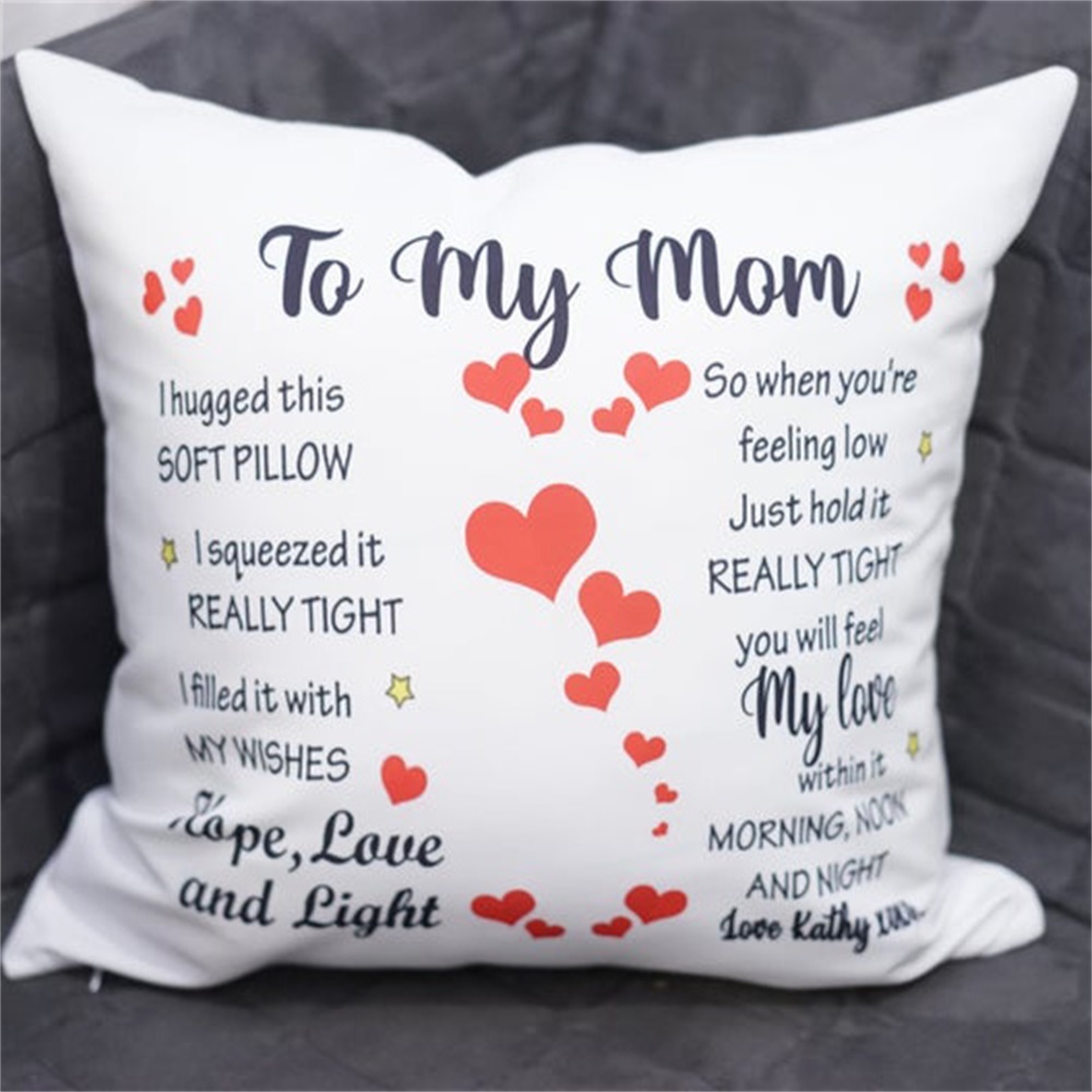 To My Mom-Personalised Pillow Case-Jessemade AU