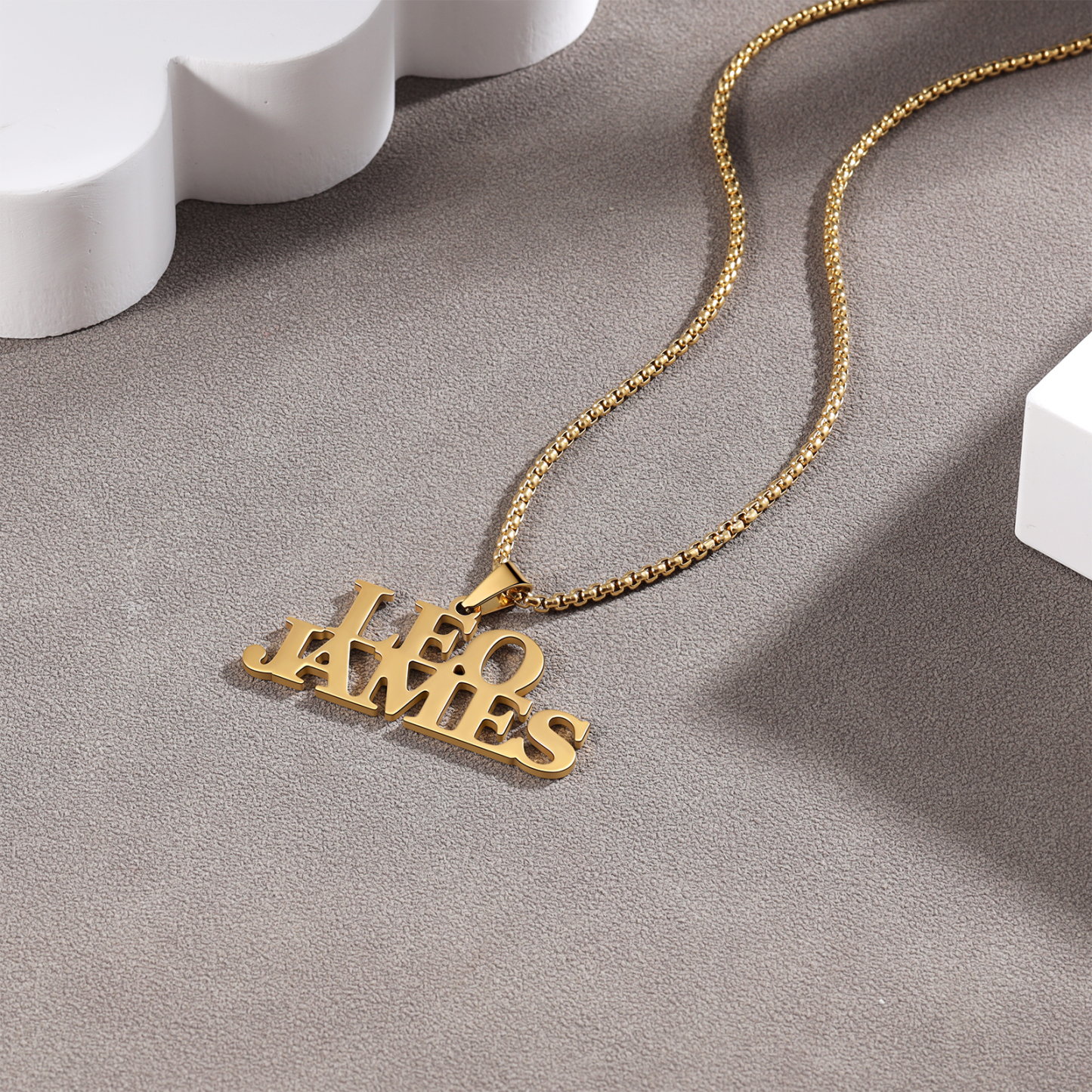 Personalised Name Necklace Custom 2 Names Necklaces Romantic Gift For Her-Jessemade AU