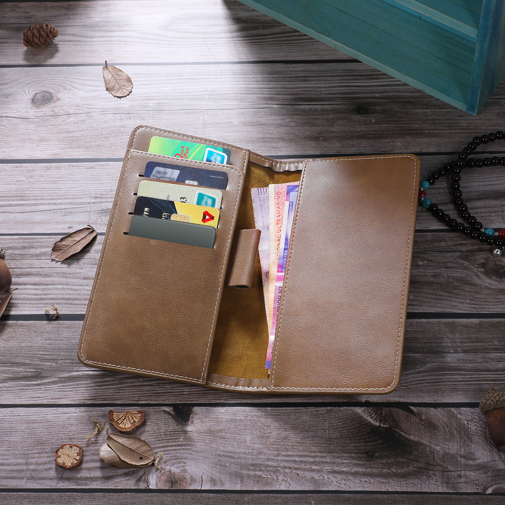 Personalised Leather Wallet Engraved Photo Long Purse Gifts For Men-Jessemade AU