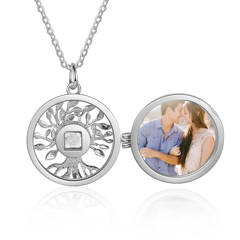Personalised 100 Languages Projection Necklace Engraved  " I LOVE YOU"  Gifts For Her-Jessemade AU