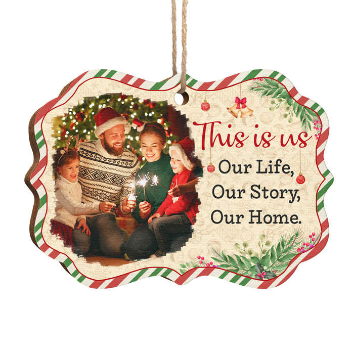 Personalised Photo Christmas Ornament Custom photos Gifts for Family-Jessemade AU