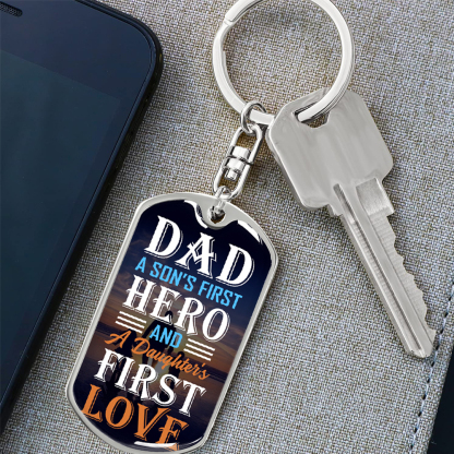 Personalised Message Keychain Custom Text Keyring for Him-Jessemade AU