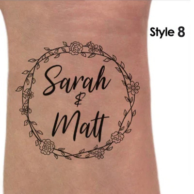 Funny Photo Tattoos Custom Face Tattoos-Style 6-Jessemade AU