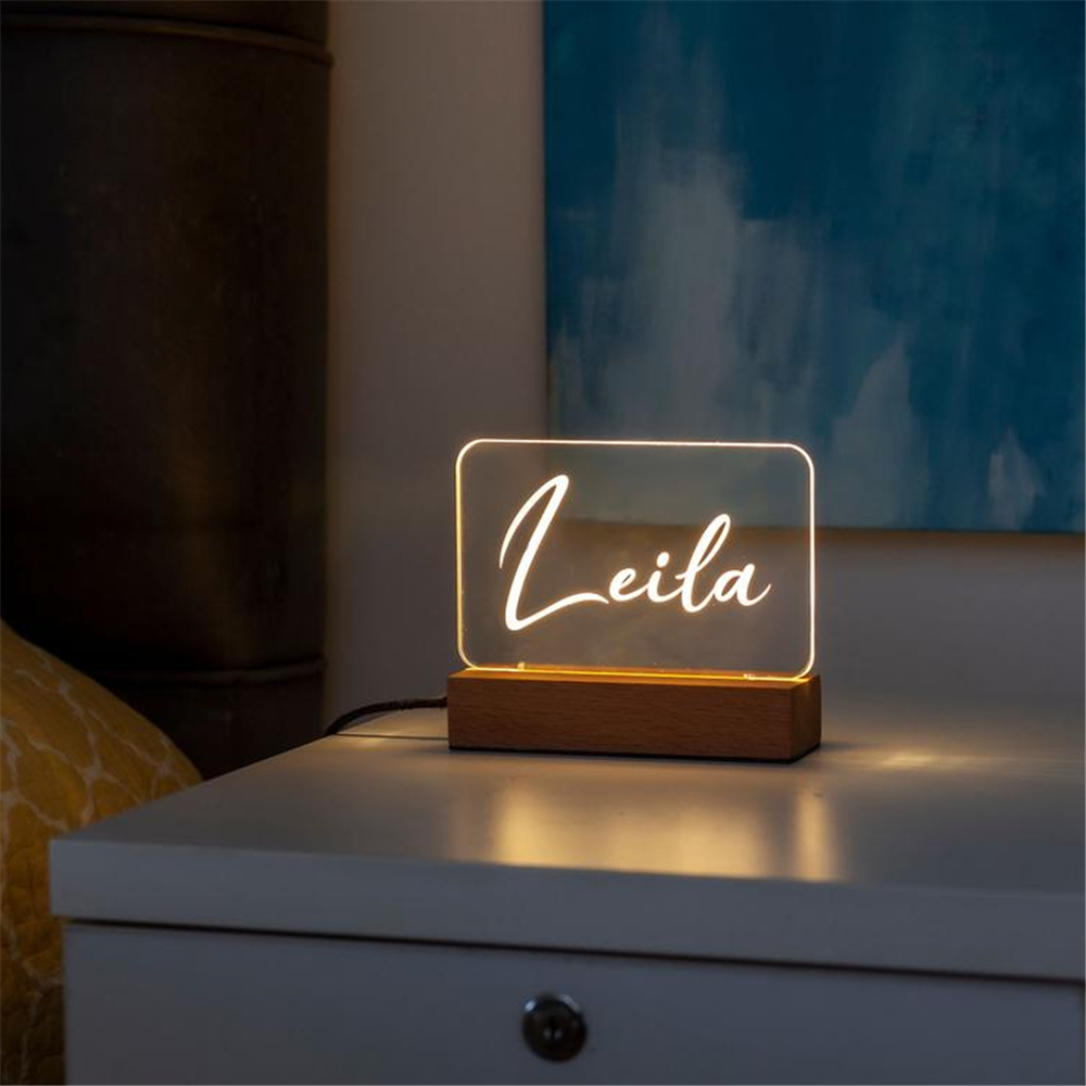 Personalised Baby Name Night Light-Jessemade AU