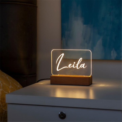 Personalised Baby Name Night Light-Jessemade AU