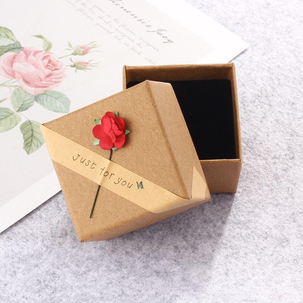 Personalised Jewelry Box Cute Rose Flower Gift Boxes-Jessemade AU