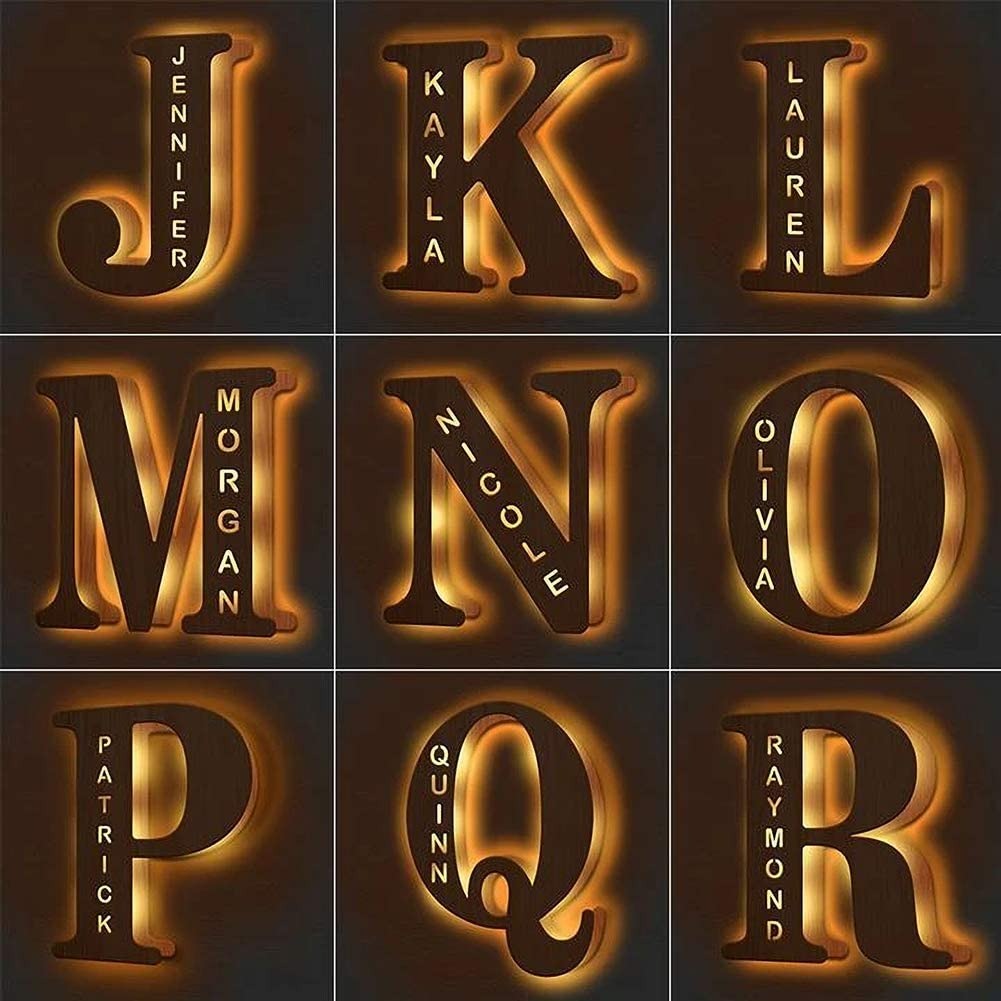 Custom Name Letter Light 19CM-Jessemade AU