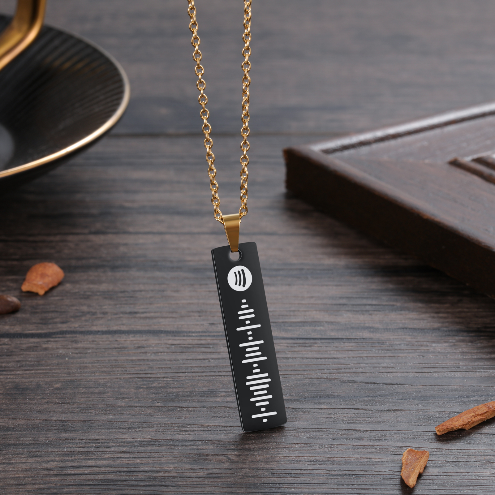 Customised Spotify code Women's Necklace For Lover-Jessemade AU