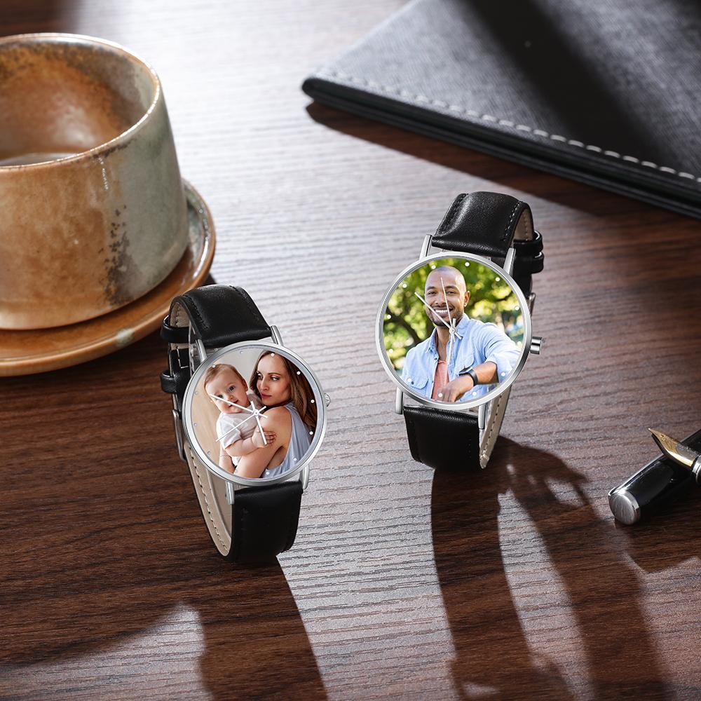 Personalised Photo Watch Custom Picture Watch Gifts for Couple-Jessemade AU
