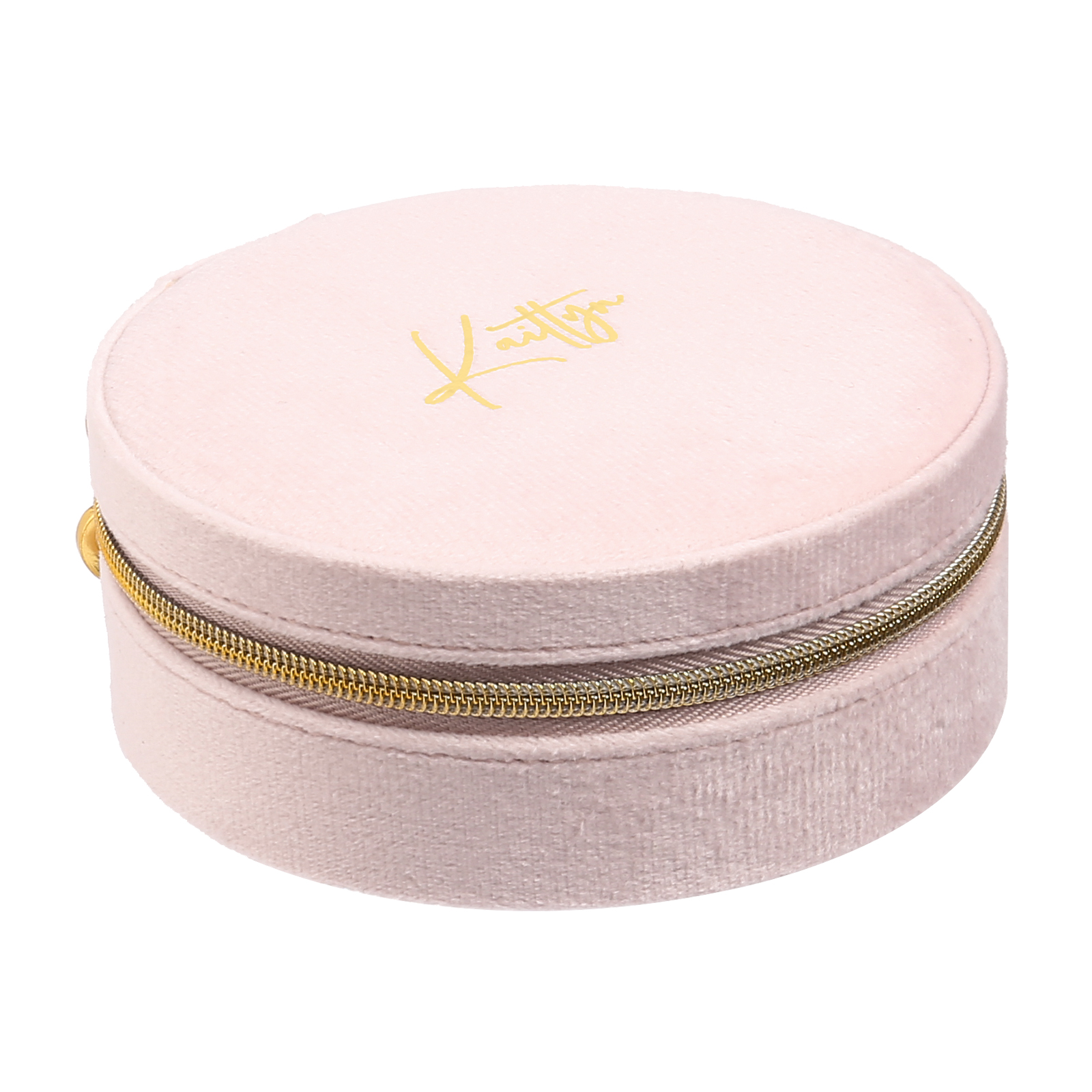 Personalised Name Jewelry Storage Box Custom Travel Jewelry Box Circle Box Gifts for Ladies Girls-Jessemade AU