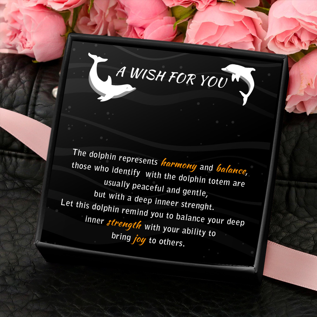 Dolphin Card, Jessemade Exquisite Jewelry Gift Box Set-Jessemade AU