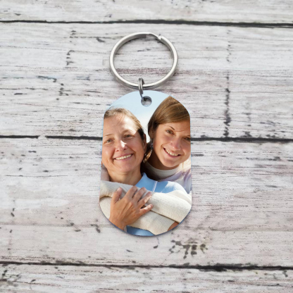 Personalised Photo Keychain Gifts for Mum - I Am As Lucky As I Can Be-Jessemade AU