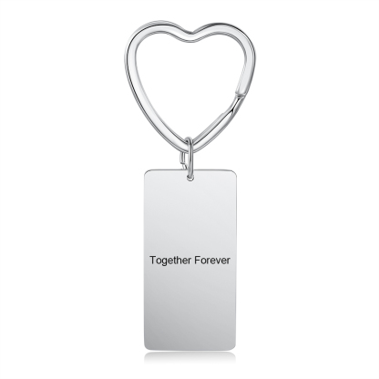 Personalised Rectangular Pendant Spotify Code Keychain-Both side can be customised-Jessemade AU