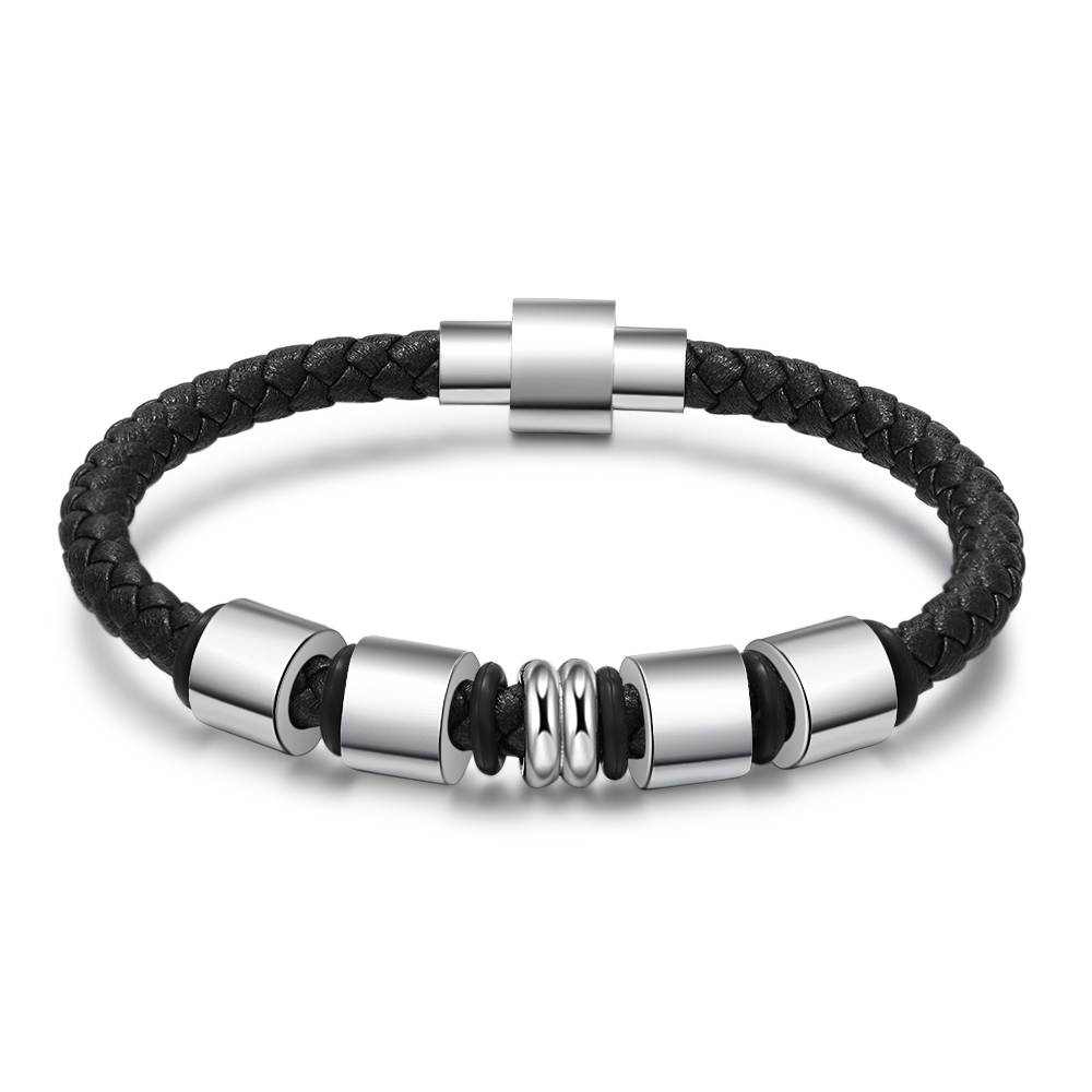 Personalised 4 Beads Men's Bracelet For Him-Jessemade AU