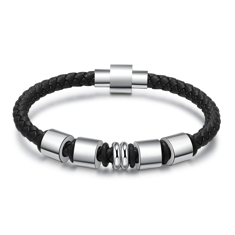 Personalised 4 Beads Men's Bracelet For Him-Jessemade AU