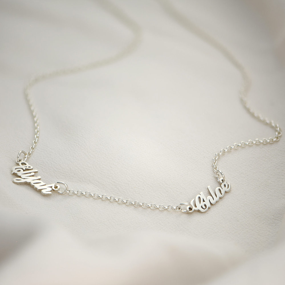 Personalised Necklace Custom 2 Names Necklace Gift For Women-Jessemade AU