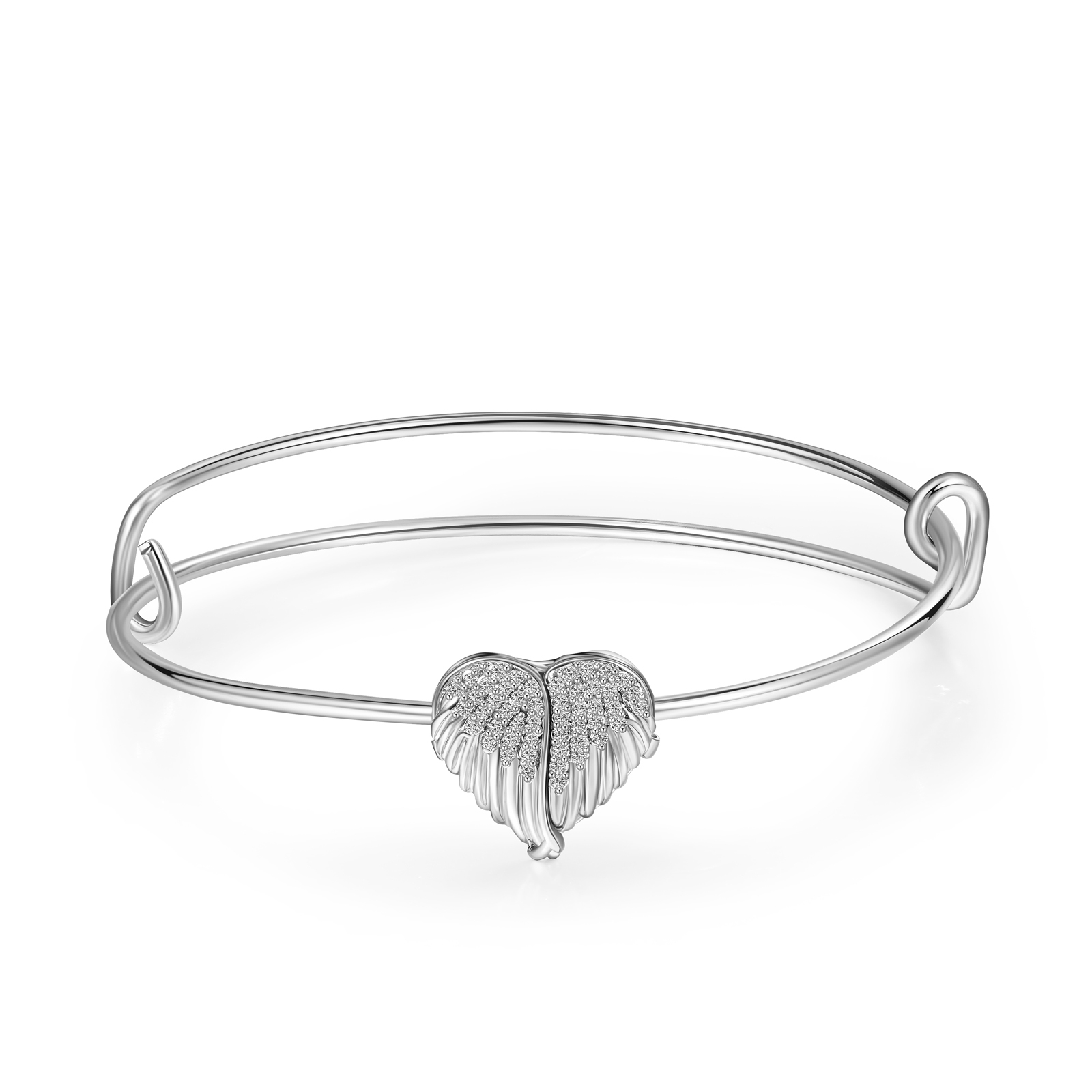 Personalised Heart Wings Photo Locket Bracelet Custom Photo Bracelet Gifts For Her-Jessemade AU