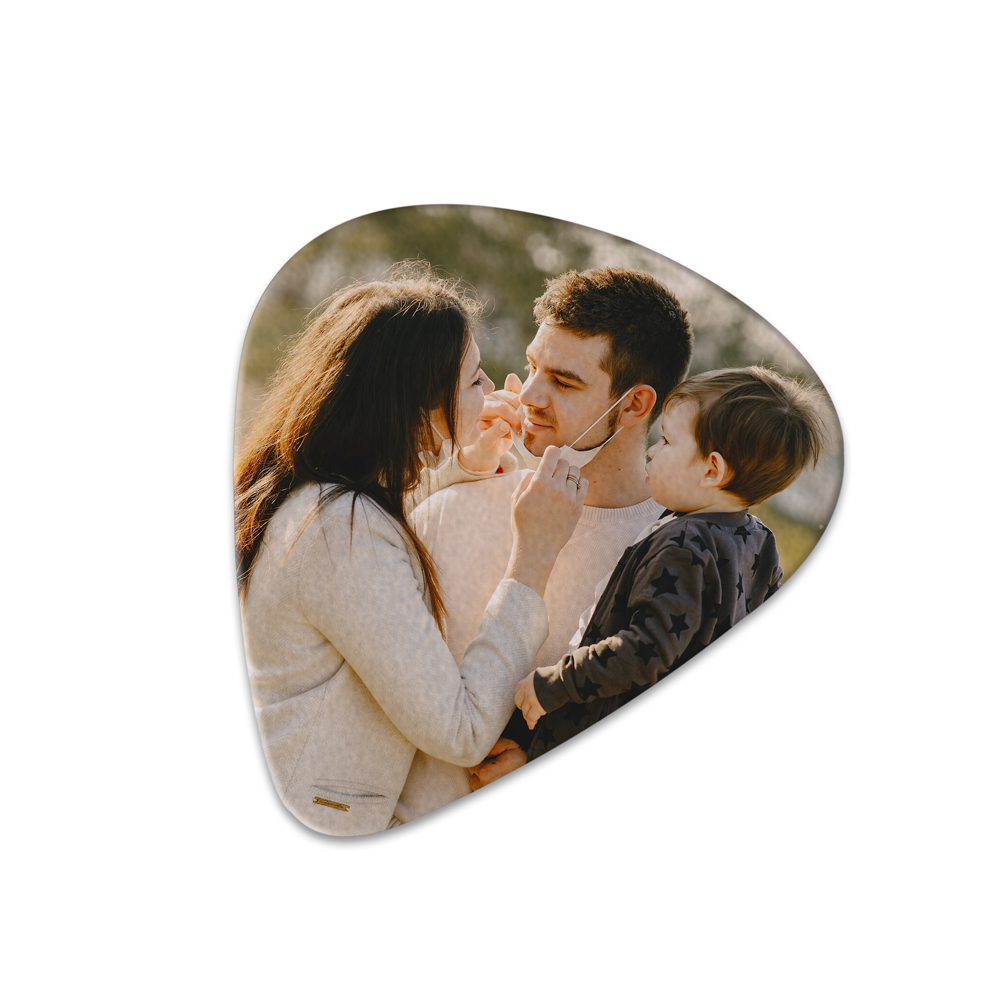 1pcs Personalised Wooden Guitar Pick-Jessemade AU