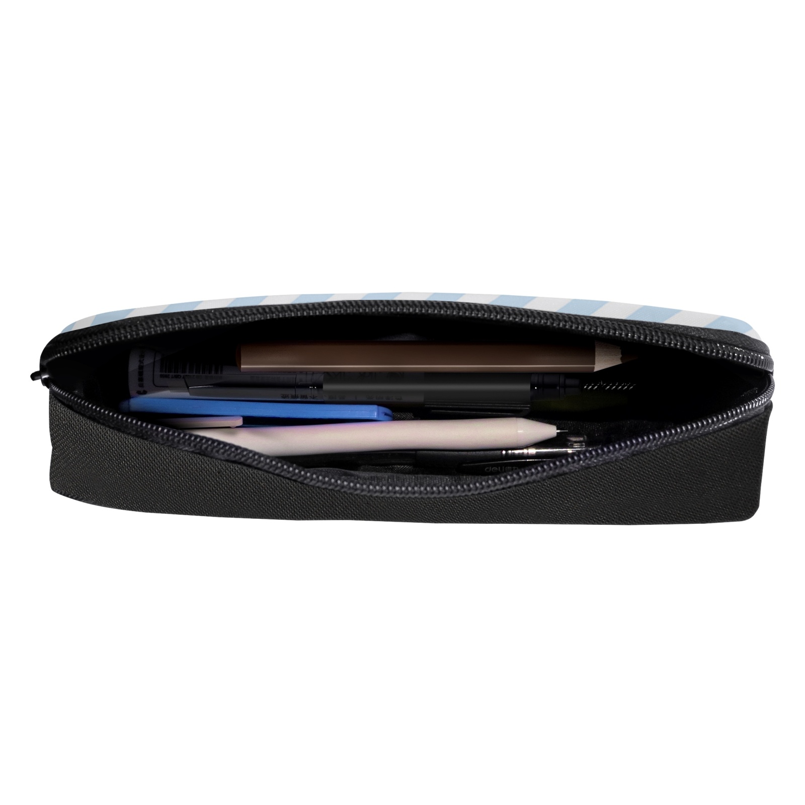 Personalised  Name Pencil Case Yellow Excavator Pen Bag Zipper Back to School Gifts for Student-Jessemade AU