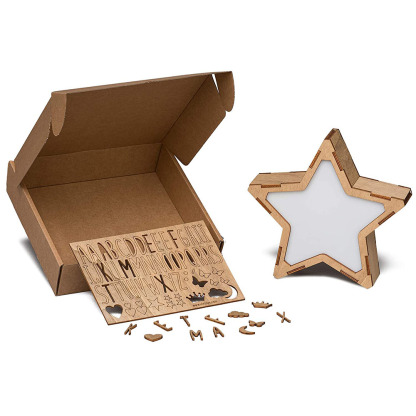 Custom Name Kawaii Star Night Light Home Decoration-Jessemade AU