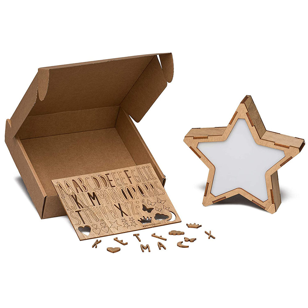 Custom Name Kawaii Star Night Light Home Decoration-Jessemade AU