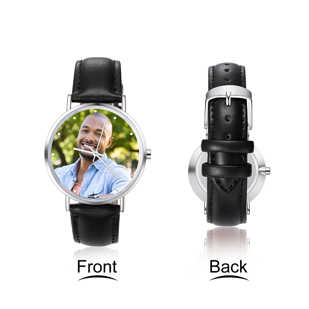 Personalised Photo Watch Custom Picture Watch Gifts for Couple-Jessemade AU