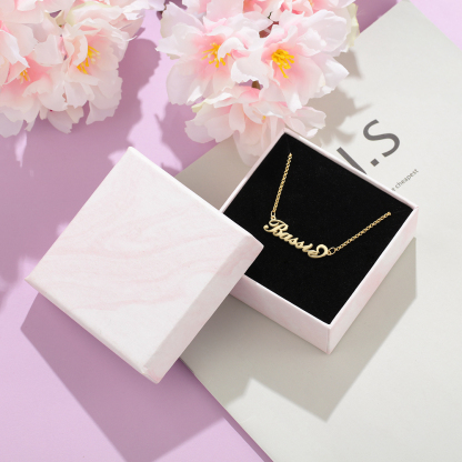 Standard Name Necklace-Jessemade AU