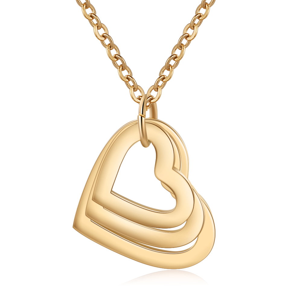 3 Hearts Customised Necklace-Jessemade AU