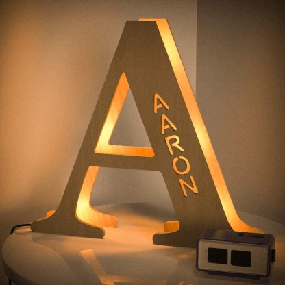 Personalised Name Letter Light A~I 19/29CM-Jessemade AU