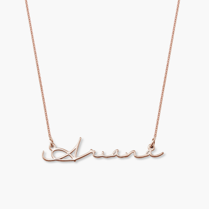 Personalised Necklace Custom 1 Name Necklace Gift For Women-Jessemade AU