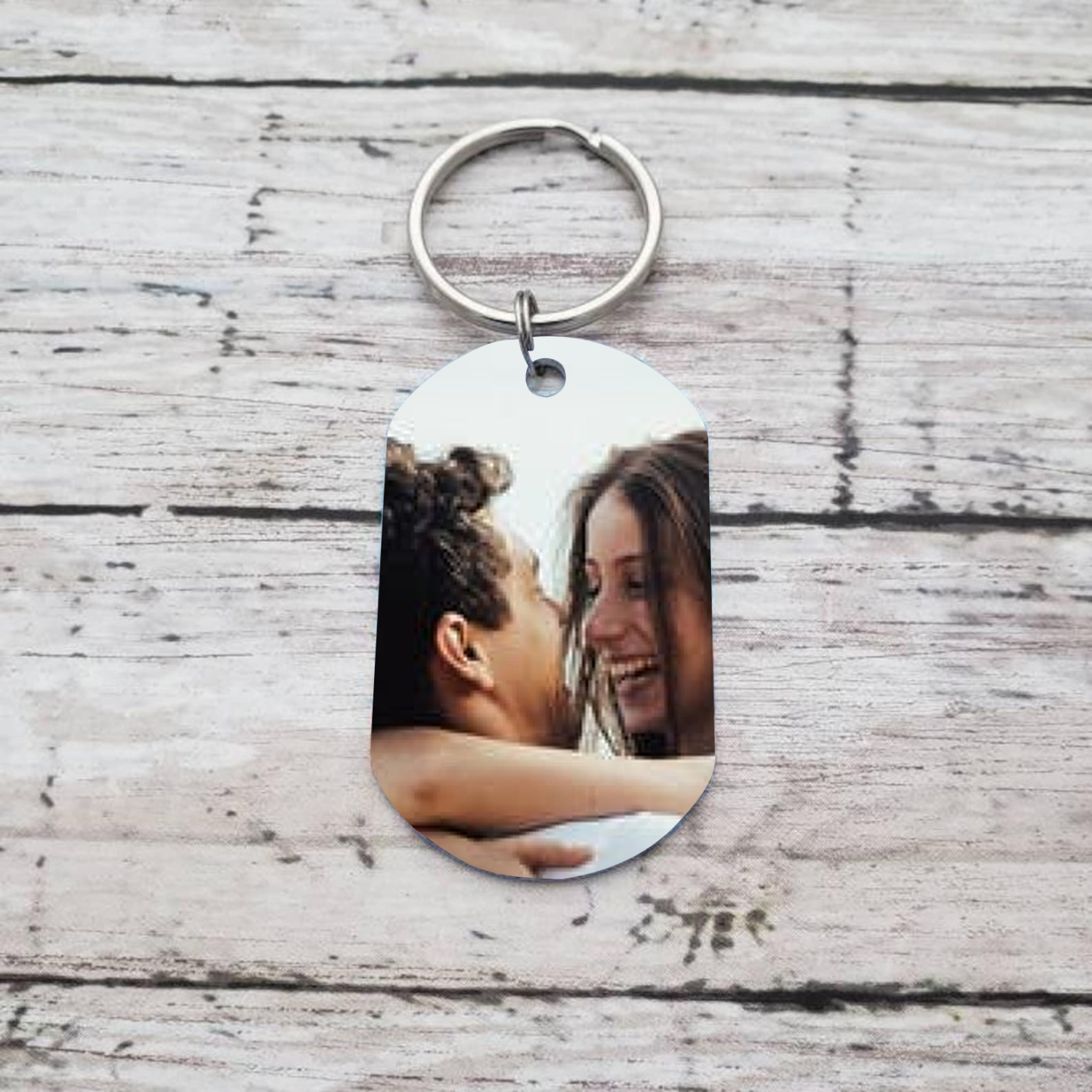 Couple Photo Keychain Custom 2 Names & Date Keyring Infinity Couples Gift - When We Have Each Other, We Have Everything-Jessemade AU