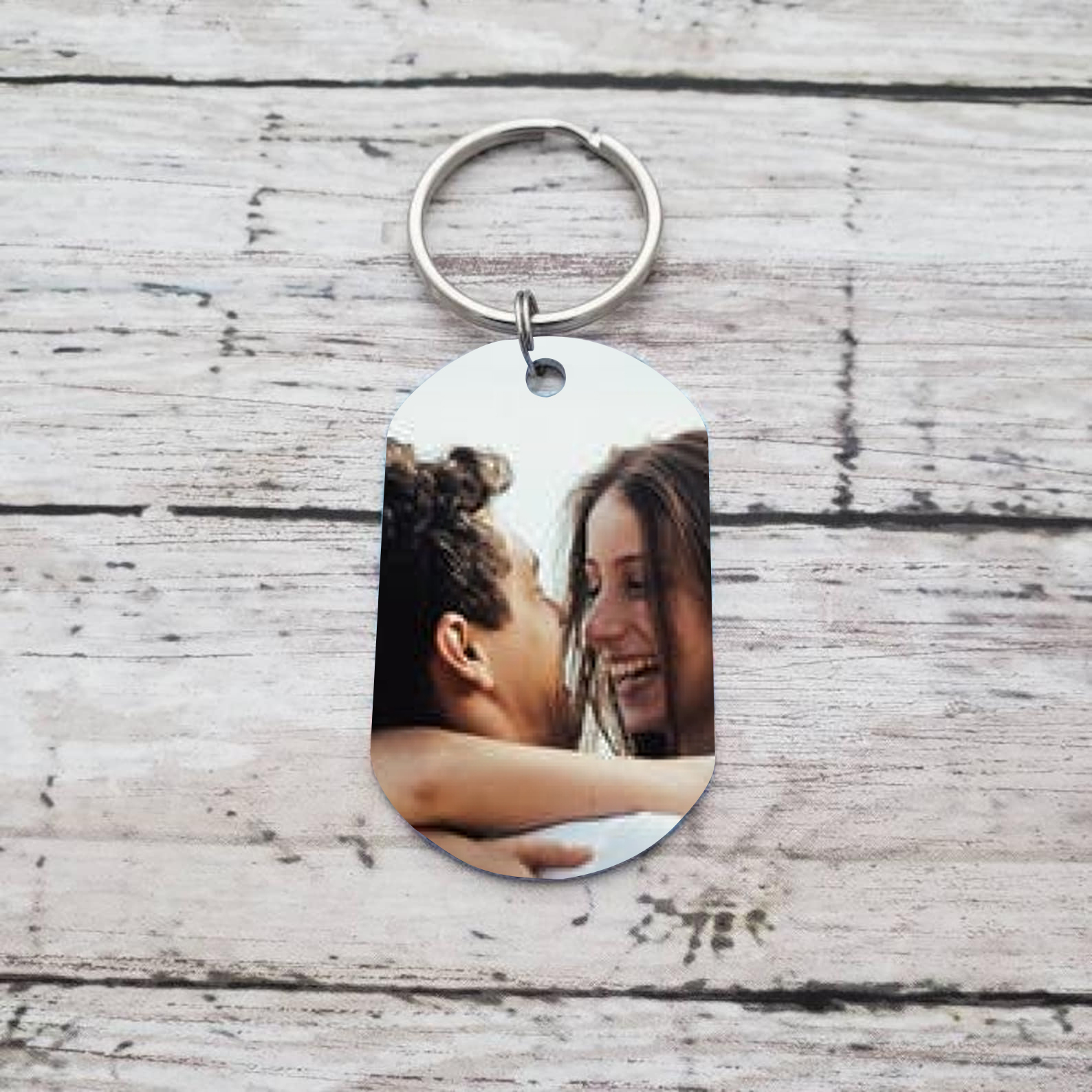 Couple Photo Keychain Custom 2 Names & Date Keyring Infinity Couples Gift - When We Have Each Other, We Have Everything-Jessemade AU