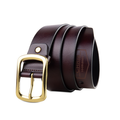 Personalised Genuine Leather Belt Engraved Names Men's Belt for Him-Jessemade AU