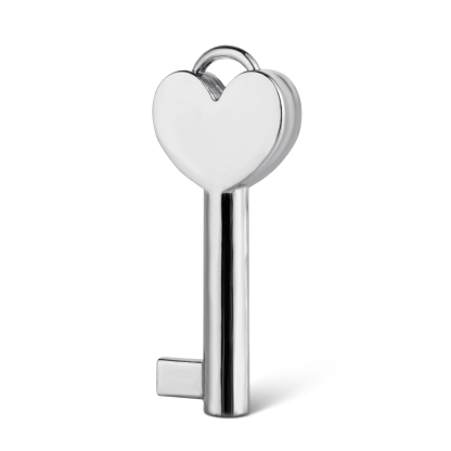 Personalised Double Heart Engraved Love Lock Custom Names Padlocks Gifts For Couple-Jessemade AU