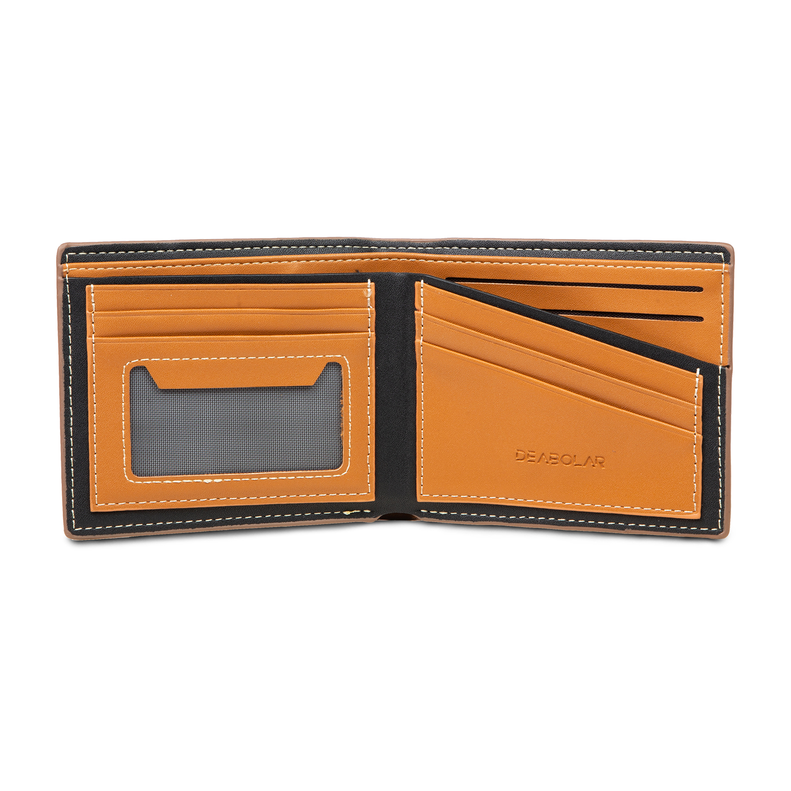 Personalised Leather Wallet Engraved Photo Folding Wallet Short Purse Love Gifts For Him-Jessemade AU