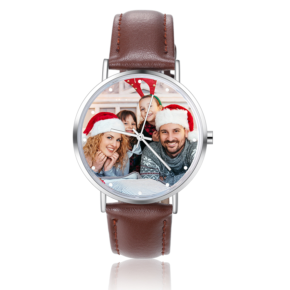 Personalised Photo Watch Custom Picture Watch Gifts For Father-Jessemade AU