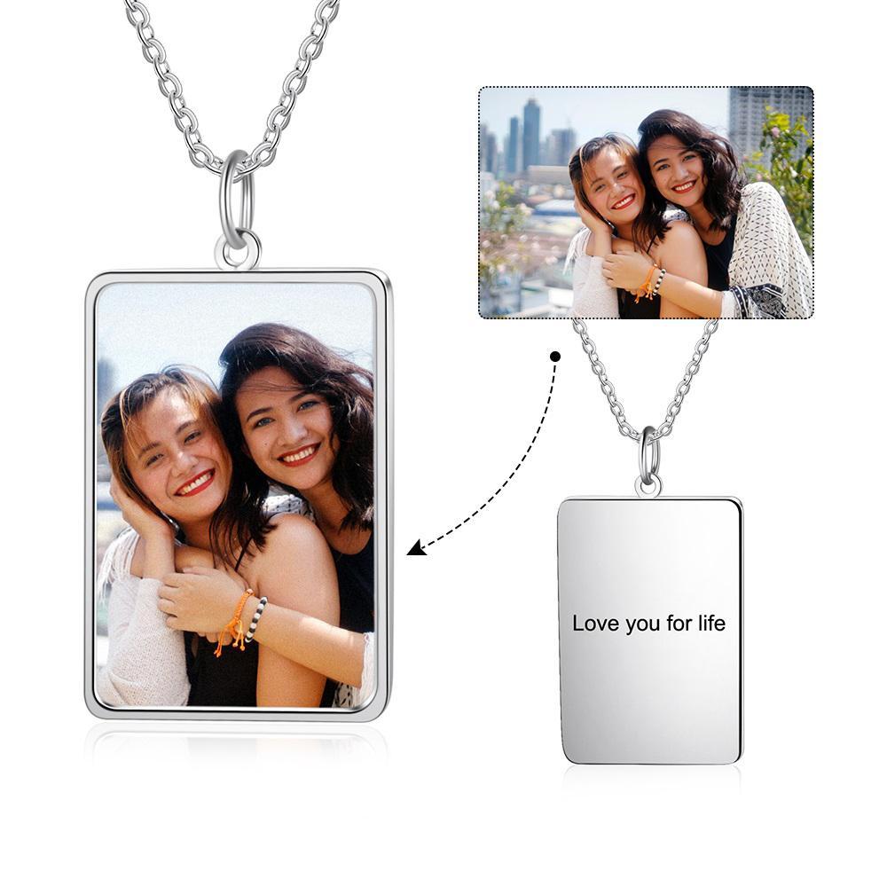 Personalised BBF Necklace Custom Photo Necklace Gifts For Her-Jessemade AU